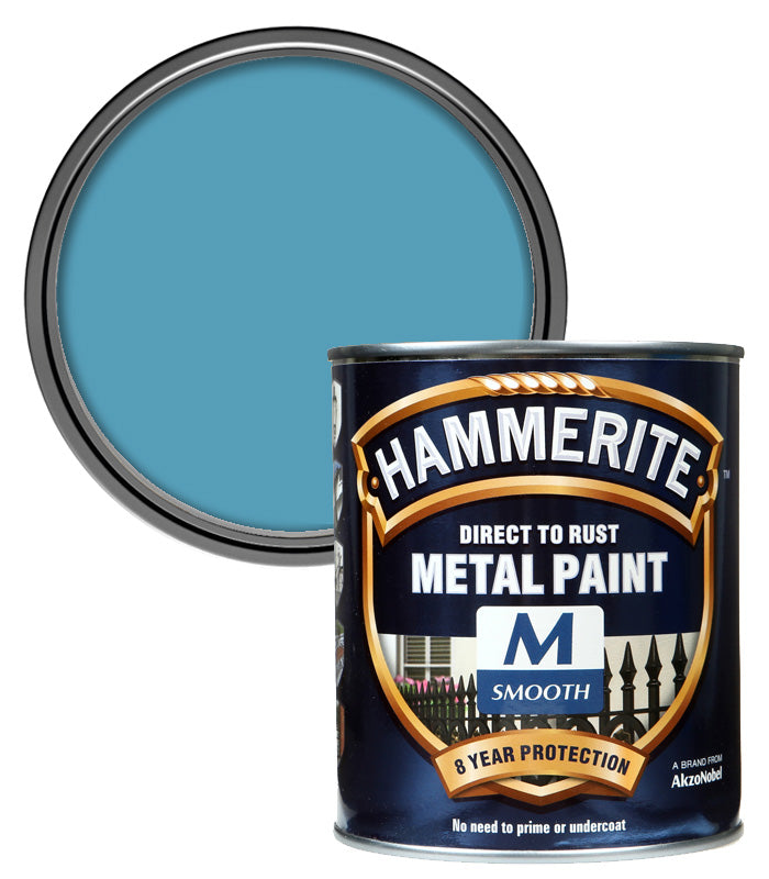 Hammerite - Smooth Direct to Rust - 750ML - Sky Reflection