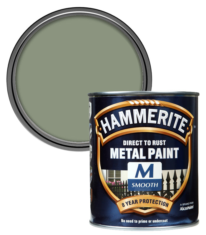 Hammerite - Smooth Direct to Rust - 750ML - Spring Greenery