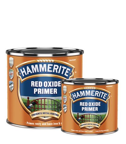 Hammerite - Red Oxide Primer - Quick drying- 250ml or 500ml