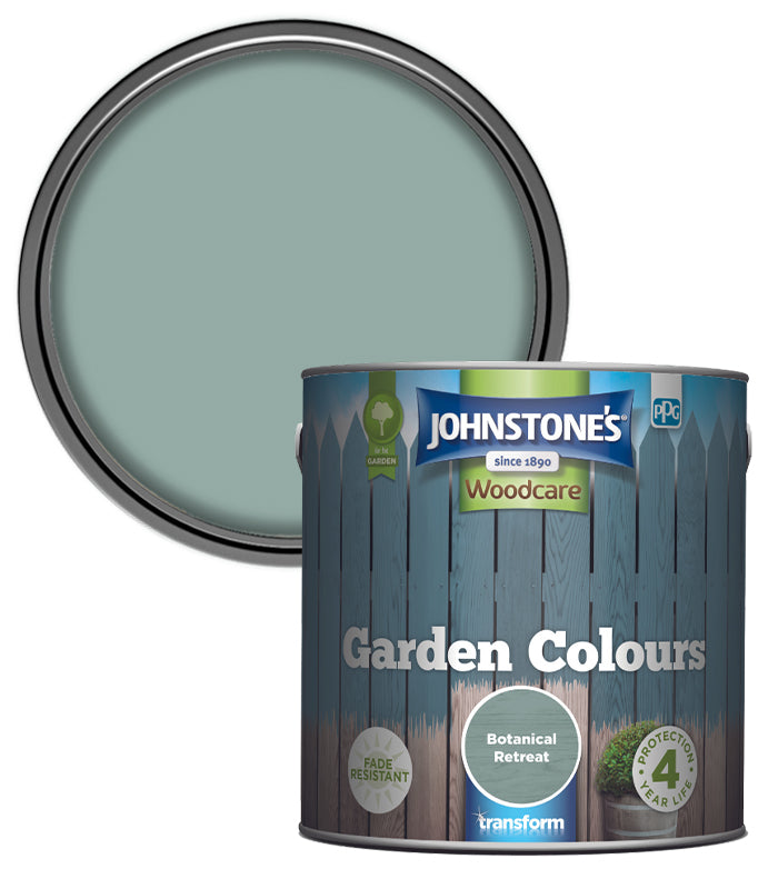 Johnstones Woodcare Garden Colours Paint - 2.5L - Botanical Retreat