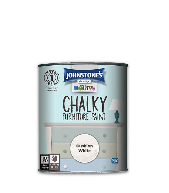 Johnstones Revive Chalky Furniture Paint  750ml Chic Shabby Vintage Paints
