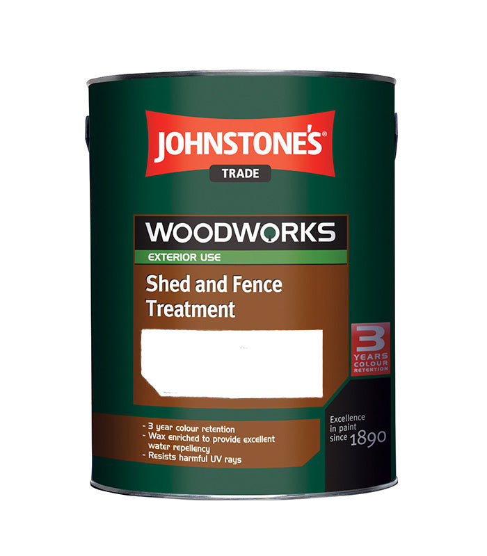 Johnstone's Trade Woodworks Shed and Fence Treatment - 5 Litre