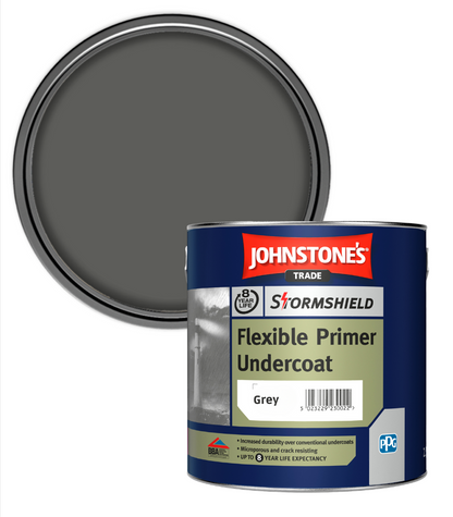 Johnstones Trade Stormshield Flexible Undercoat - Grey - 2.5 Litre