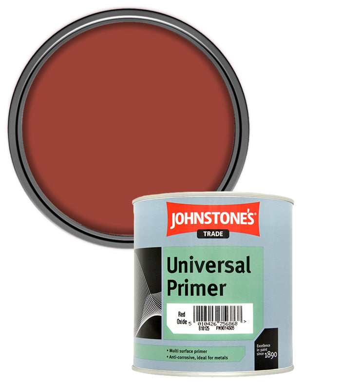 Johnstones Trade Universal Primer Red Oxide - 1 Litre