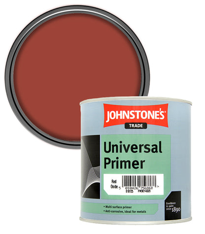 Johnstones Trade Universal Primer Red Oxide - 2.5 Litre