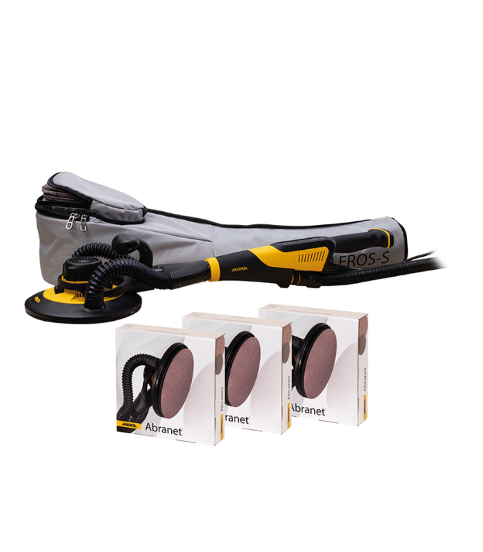 Mirka® LEROS Wall Sander 950CV  Deco Solution Kit Dual Voltage