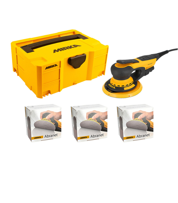 Mirka DEROS II 125/150mm 230V Deco Sander Solution Kit