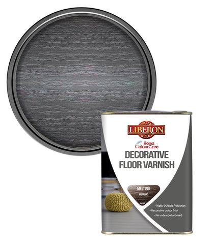 Liberon Colour Care Decorative Floor Varnish - 1L - Melting Metallic