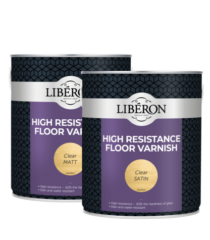 Liberon High Resistance Floor Varnish - 2.5 Litre - Clear