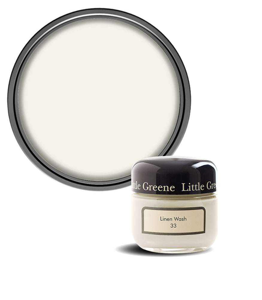 Little Greene Absolute Matt Emulsion Sample Pot - Linen Wash 33 - 60ml