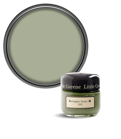 Little Greene Absolute Matt Emulsion Sample Pot - Boringdon Green 295 - 60ml