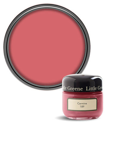 Little Greene Absolute Matt Emulsion Sample Pot - Carmine 189 - 60ml