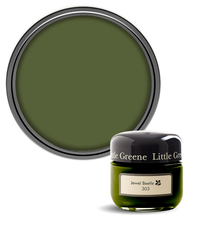 Little Greene Absolute Matt Emulsion Sample Pot - Jewel Beetle 303 - 60ml