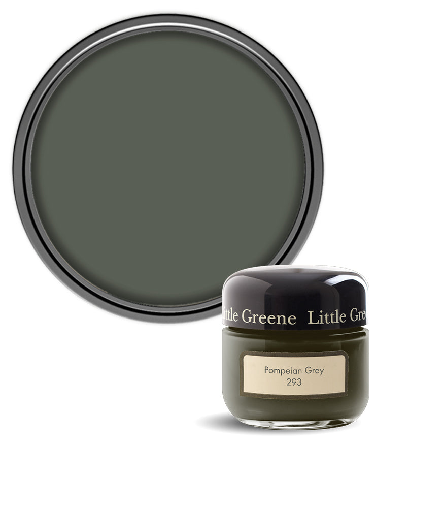 Little Greene Absolute Matt Emulsion Sample Pot - Pompeian Grey 293 - 60ml