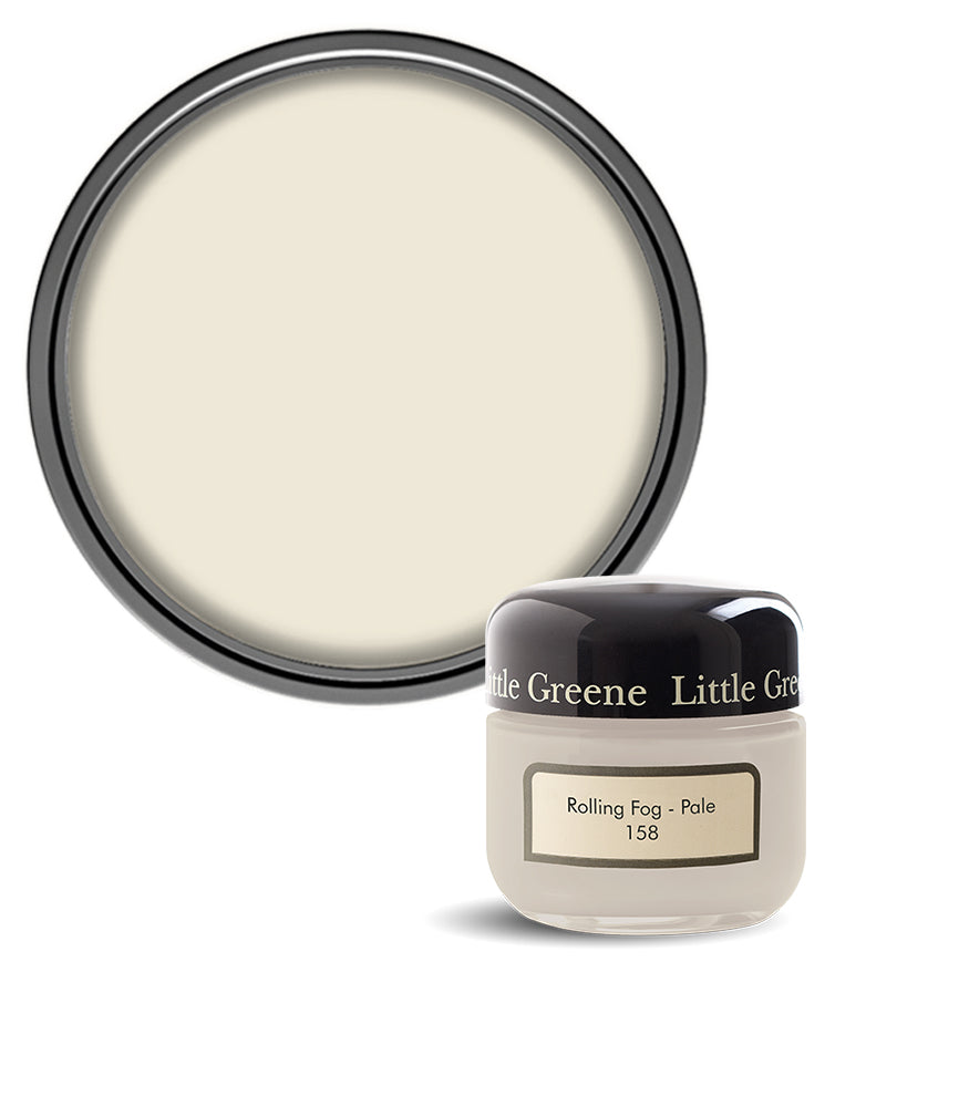Little Greene Absolute Matt Emulsion Sample Pot - Rolling Fog - Pale 158 - 60ml