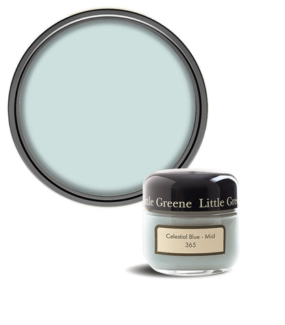 Little Greene Absolute Matt Emulsion Sample Pot - Celestial Blue - Mid 365 - 60ml