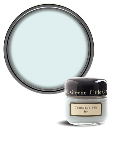 Little Greene Absolute Matt Emulsion Sample Pot - Celestial Blue - Pale 364 - 60ml