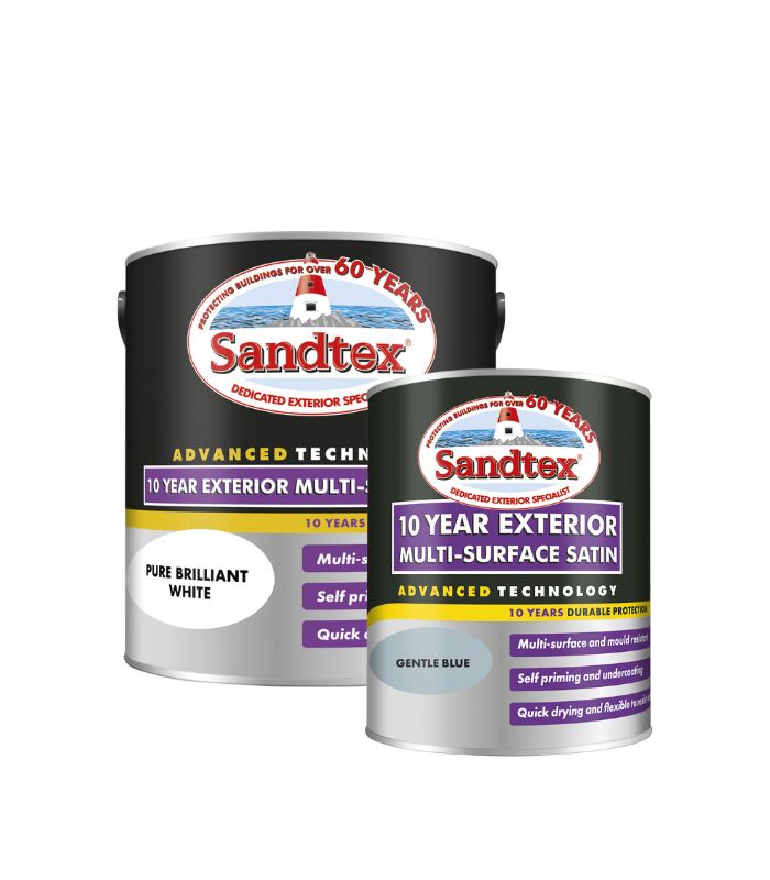 Sandtex 10 Year Exterior Multi Surface Satin Paint