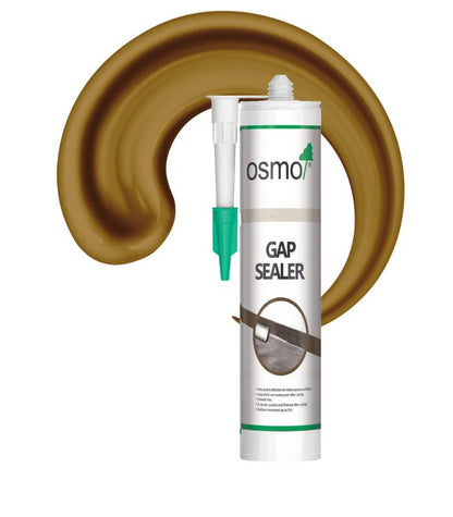Osmo Gap Sealer - Flexible Sealant - 310ml Tube - Medium Oak