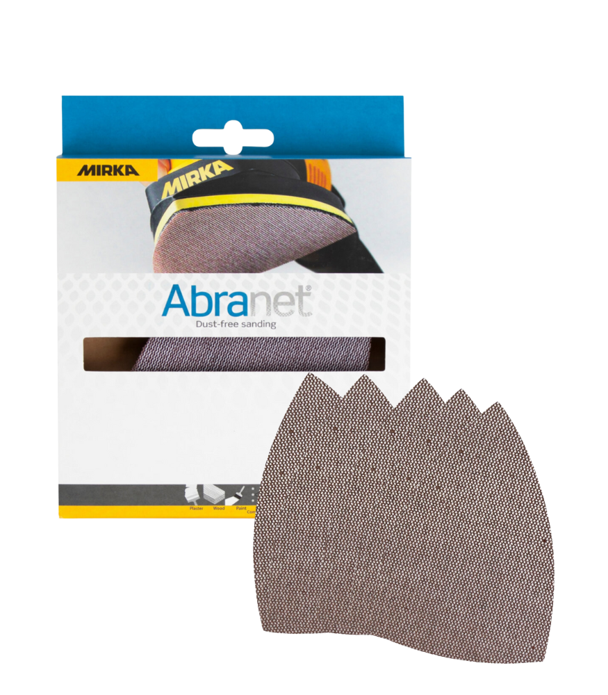 Mirka® Abranet Grip Triangle - 100 x 152 x 152mm - 10 Pack