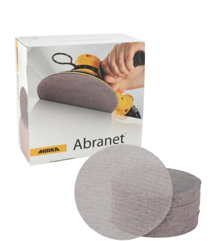 Mirka Abranet Grip Discs - 175mm - 50 pack