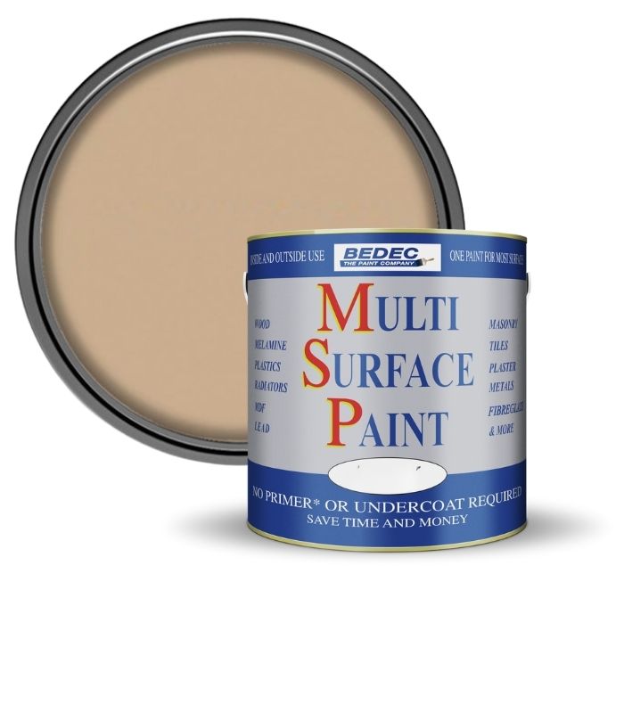 Bedec Multi Surface Paint - Gloss - Mushroom - 2.5L