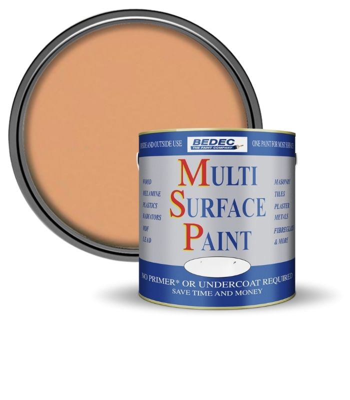 Bedec Multi Surface Paint - Gloss - Soft Clay - 2.5L