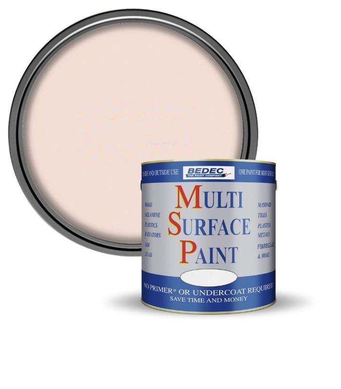 Bedec Multi Surface Paint - Gloss - Blush - 750ml