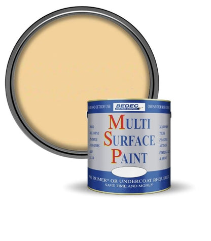 Bedec Multi Surface Paint - Gloss - Butterscotch - 750ml