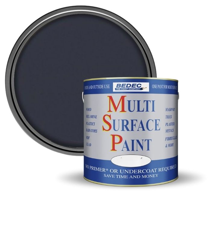 Bedec Multi Surface Paint - Gloss - Anthracite - 2.5L