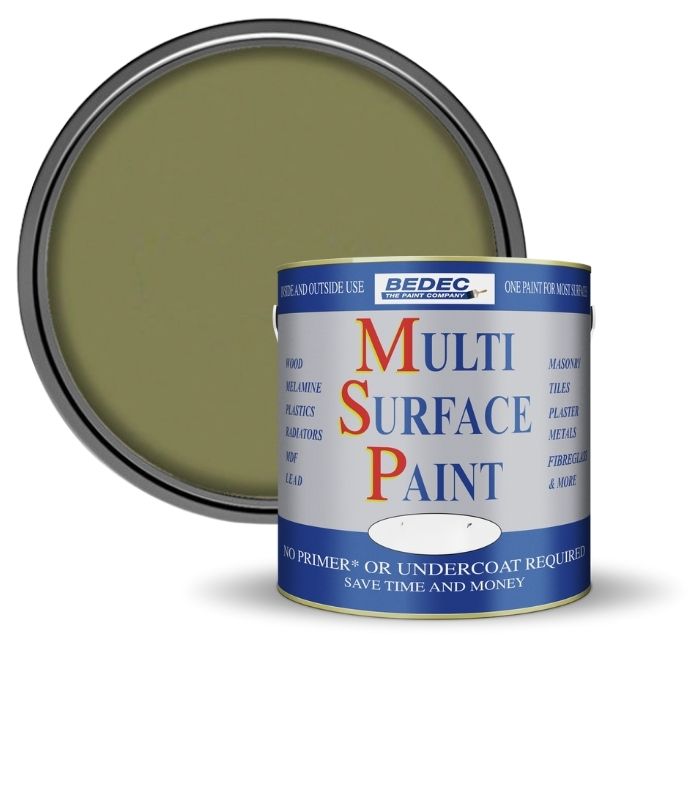 Bedec Multi Surface Paint - Gloss - Ivy Green - 2.5L