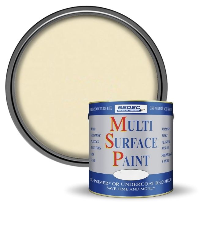 Bedec Multi Surface Paint - Gloss - Stone - 750ml