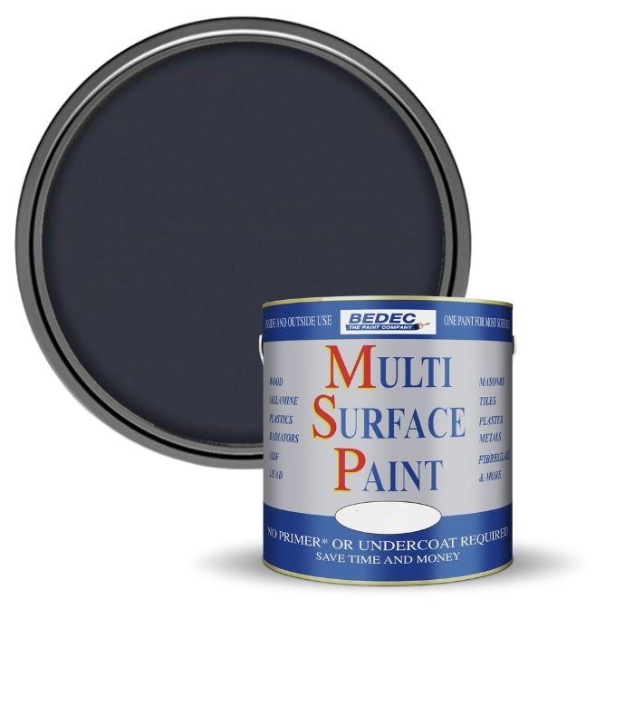 Bedec Multi Surface Paint - Gloss - Anthracite - 750ml