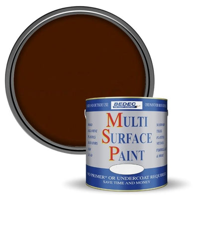 Bedec Multi Surface Paint - Gloss - Chocolate - 750ml