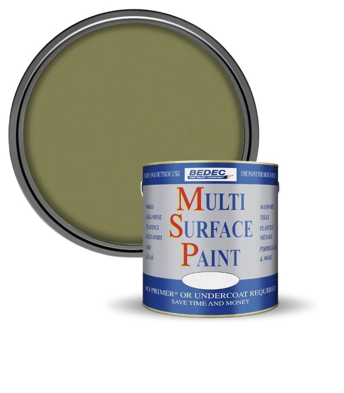 Bedec Multi Surface Paint - Gloss - Ivy Green - 750ml