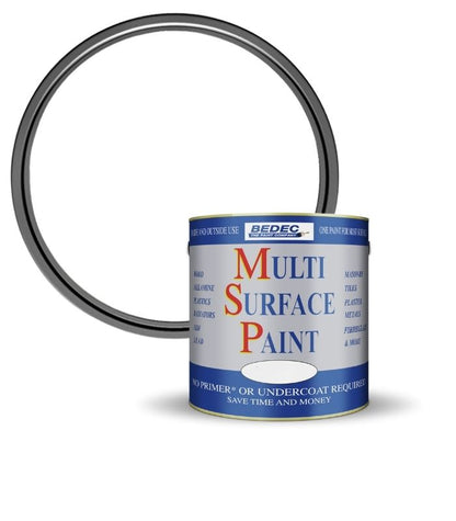 Bedec Multi Surface Paint - Gloss - Soft White - 750ml