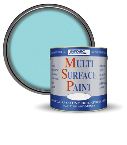 Bedec Multi Surface Paint - Gloss - Lagoon - 2.5L