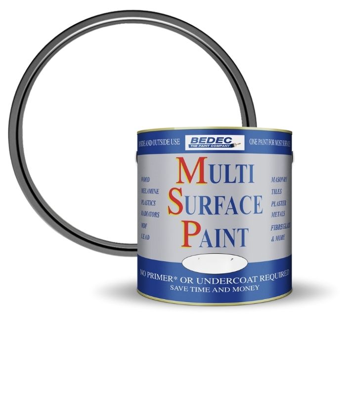 Bedec Multi Surface Paint - Gloss - Soft White - 2.5L