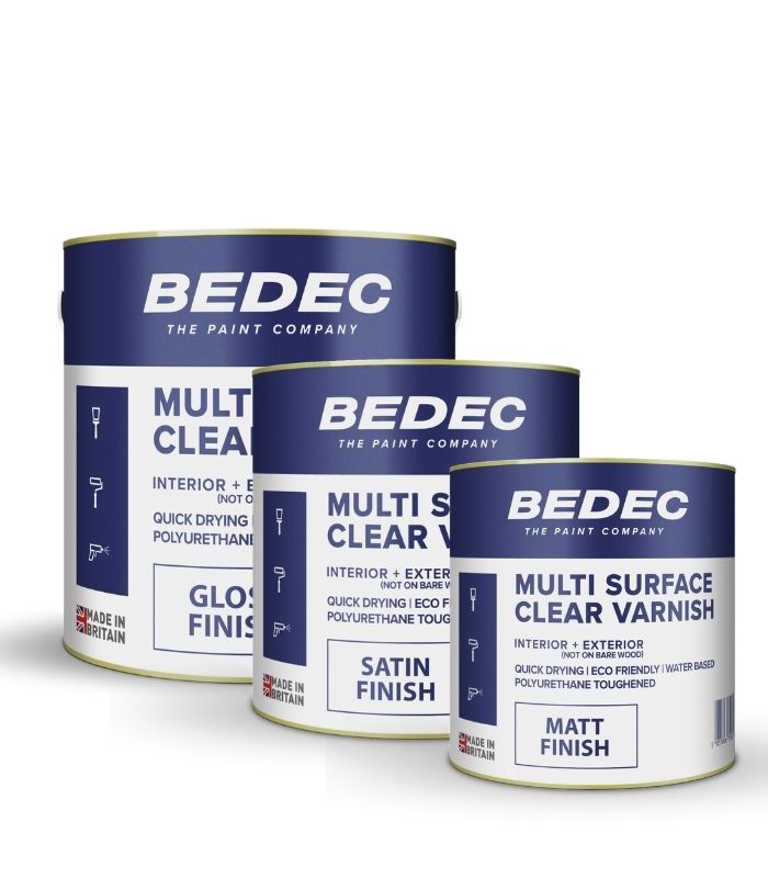 Bedec Multi Surface Clear Varnish