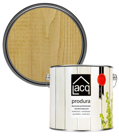 Lacq Produra Superior Wood Protector - Natural - 2.5 Litre