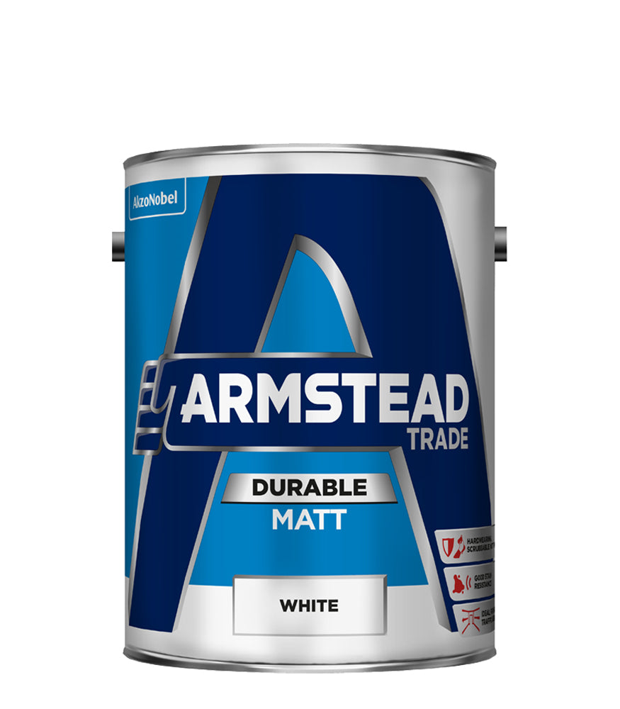Armstead Trade Durable Matt Paint - 5 Litres
