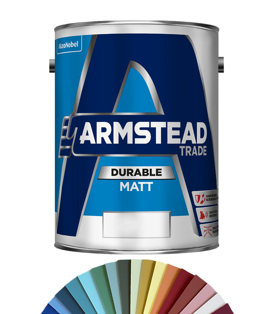 Armstead Trade Durable Matt 5L - Tinted Colour Match