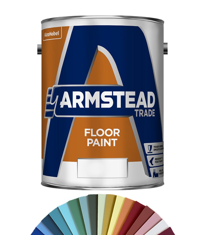 Armstead Trade Floor Paint 5L - Tinted Colour Match