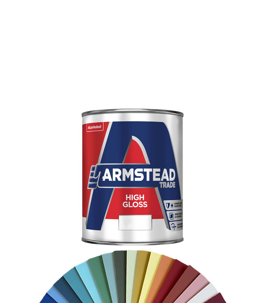 Armstead Trade High Gloss 1L - Tinted Colour Match