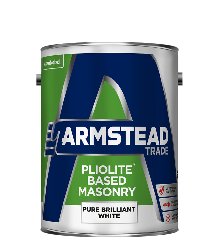Armstead Trade Pliolite Masonry Paint - 5 Litre