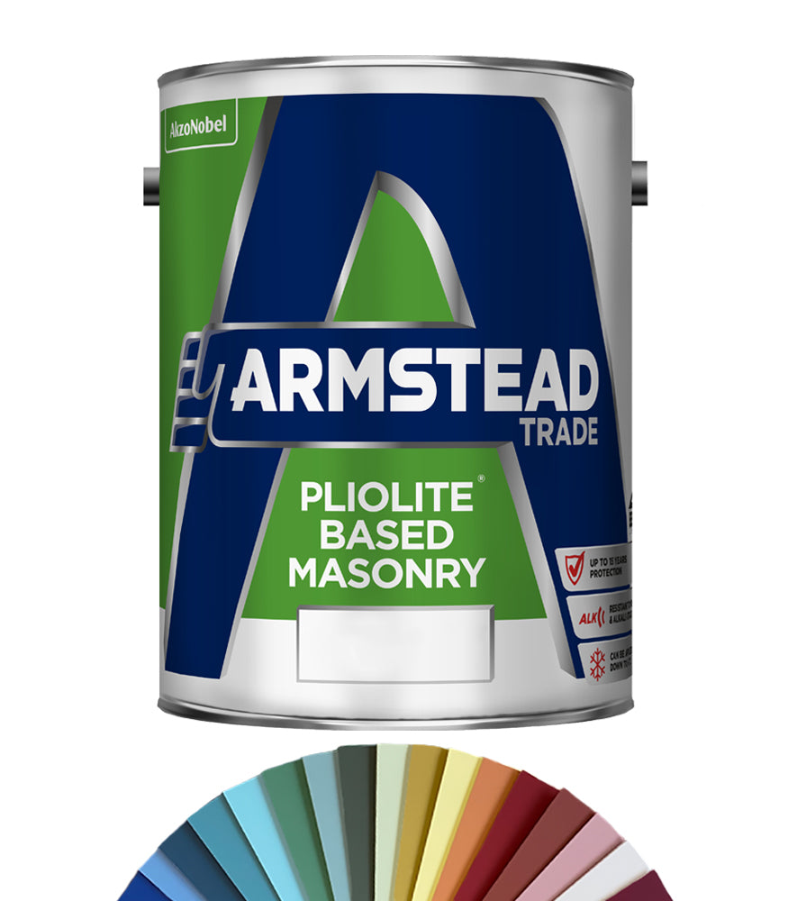 Armstead Trade Pliolite Masonry 5L - Tinted Colour Match