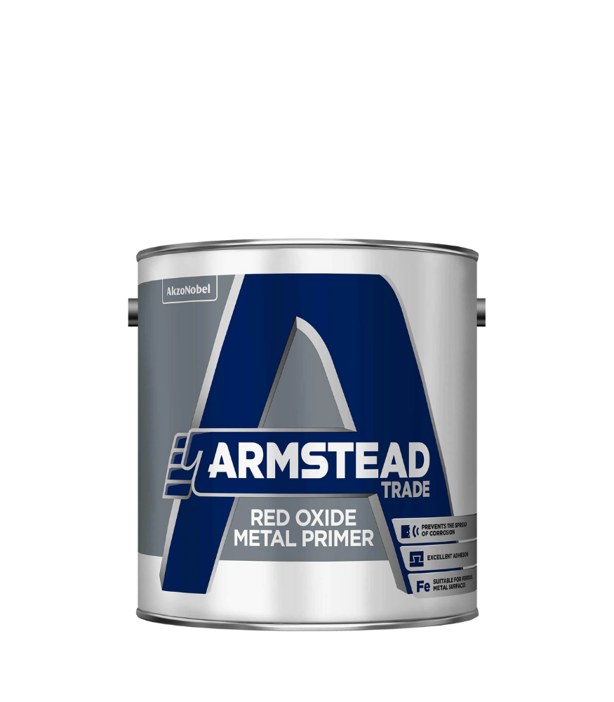 Armstead Trade Red Oxide Metal Primer - 2.5 Litre