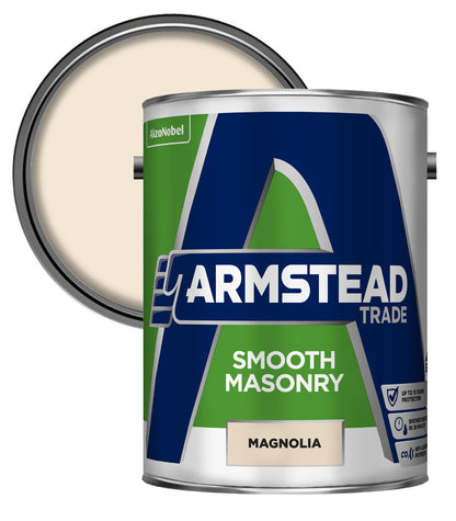 Armstead Trade Smooth Masonry - Magnolia - 5 Litre
