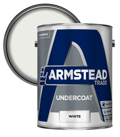 Armstead Trade Undercoat - White - 5 Litre