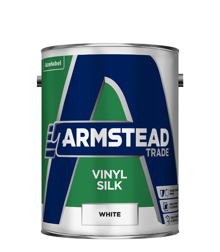 Armstead Trade Vinyl Silk Paint - 5 Litres